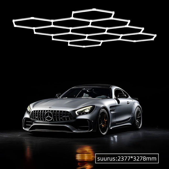 Hexagon light 11 grid system